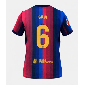 Barcelona Paez Gavi #6 Replika Hemmatröja 2026-27 Kortärmad